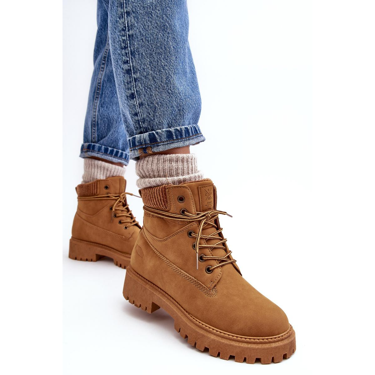 Ženské izolované topánky Camel Cross MM2R4011C - Odtiene hnedej a béžovej