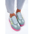Nízke Sneakers Na Platforme Modré Ovivene - Modrá