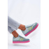 Nízke Sneakers Na Platforme Modré Ovivene - Modrá