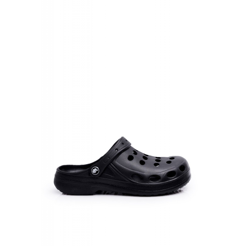 ČIERNE DÁMSKE ŠĽAPKY FLAMESSHOES - Fashion4u.sk - Gumené šľapky