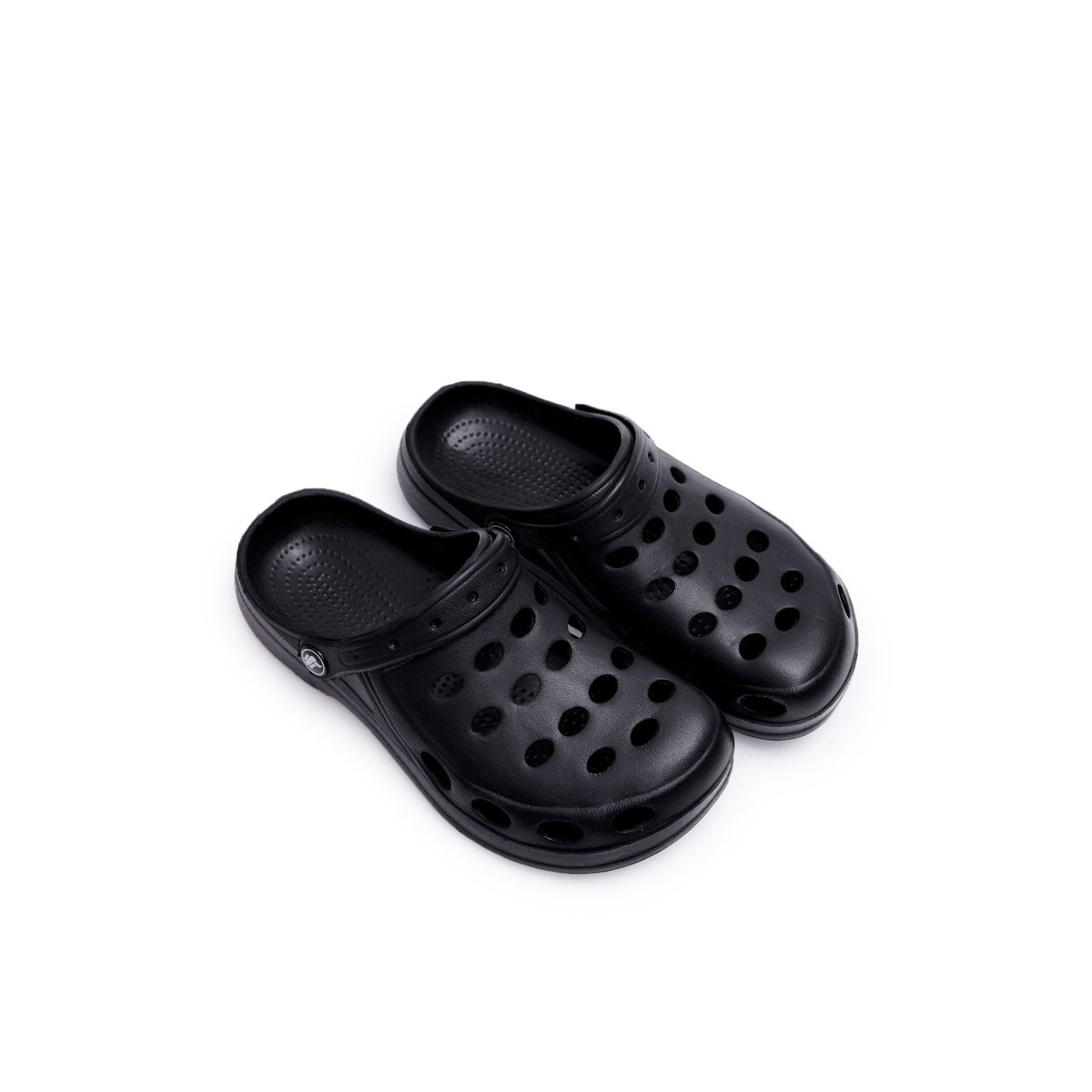 ČIERNE DÁMSKE ŠĽAPKY FLAMESSHOES - Fashion4u.sk - Gumené šľapky