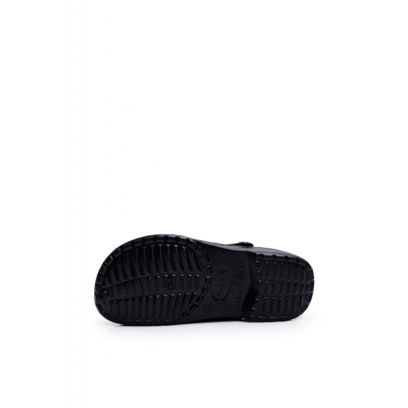 ČIERNE DÁMSKE ŠĽAPKY FLAMESSHOES - Fashion4u.sk - Gumené šľapky