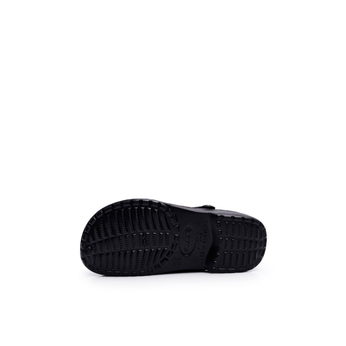 ČIERNE DÁMSKE ŠĽAPKY FLAMESSHOES - Fashion4u.sk - Gumené šľapky