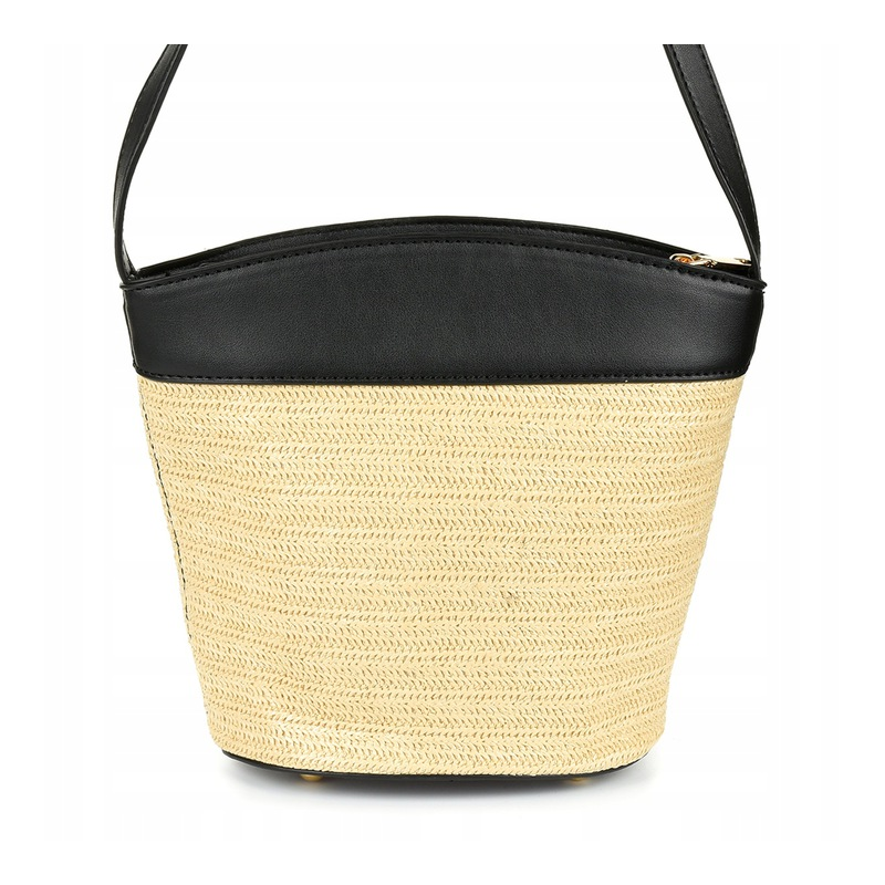 Čierna dámska kabelka na leto SUNNY