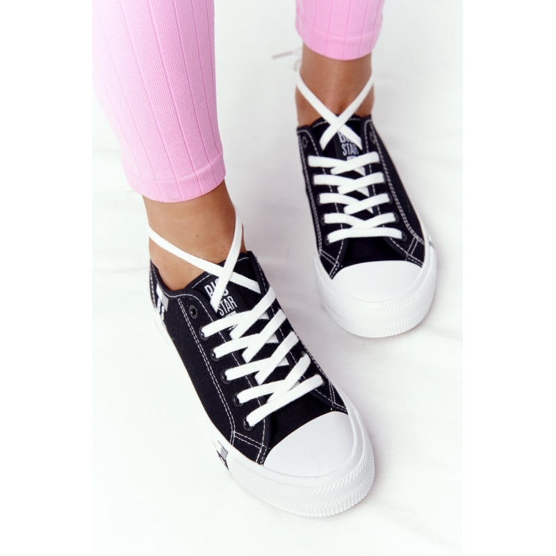 čierne dámske tenisky BIG STAR