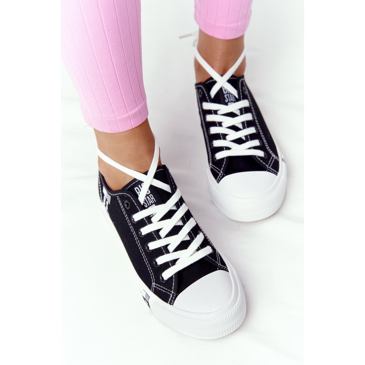 čierne dámske tenisky BIG STAR