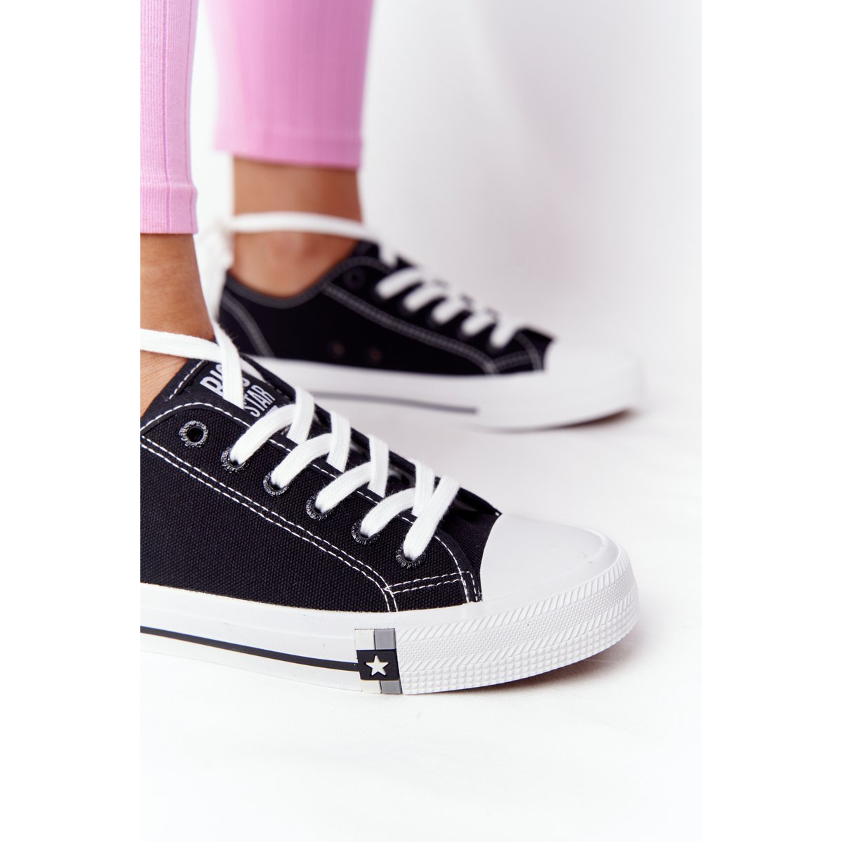 čierne dámske tenisky BIG STAR