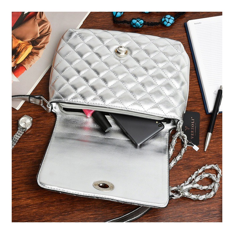 Kabelka LETINA SILVER