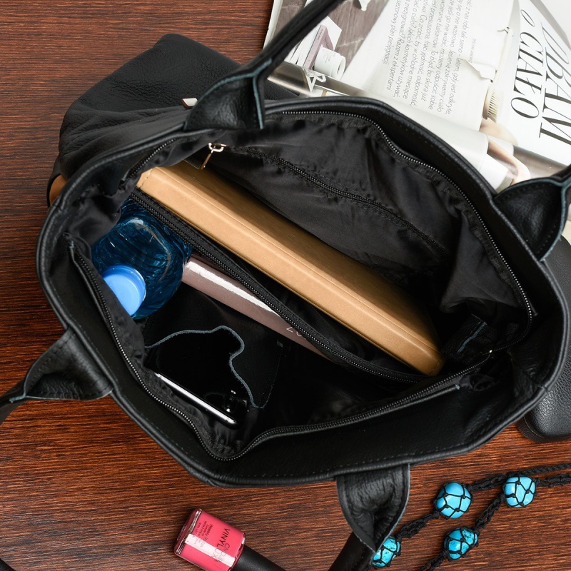 Dámska camel kožená kabelka LINIA