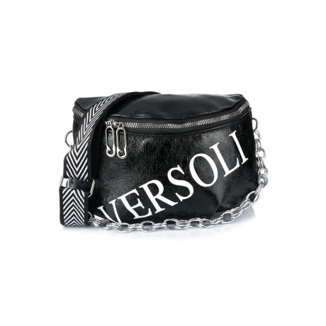 Čierna crossbody kabelka VERSOLI MIDI