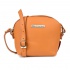 Malá kožená crossbody camel
