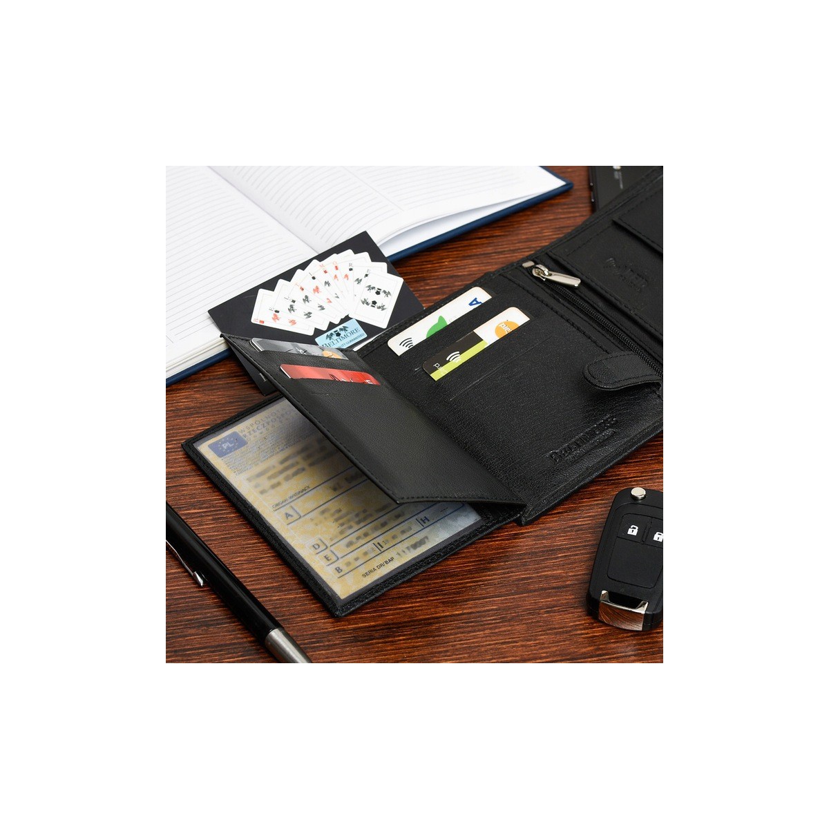 Pánska kožená peňaženka ALASTER