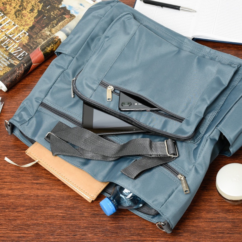 Dámska šedá kabelka AGNES