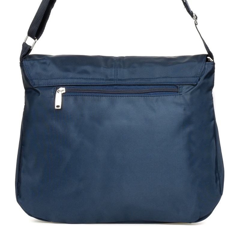 Dámska modrá kabelka BRONA