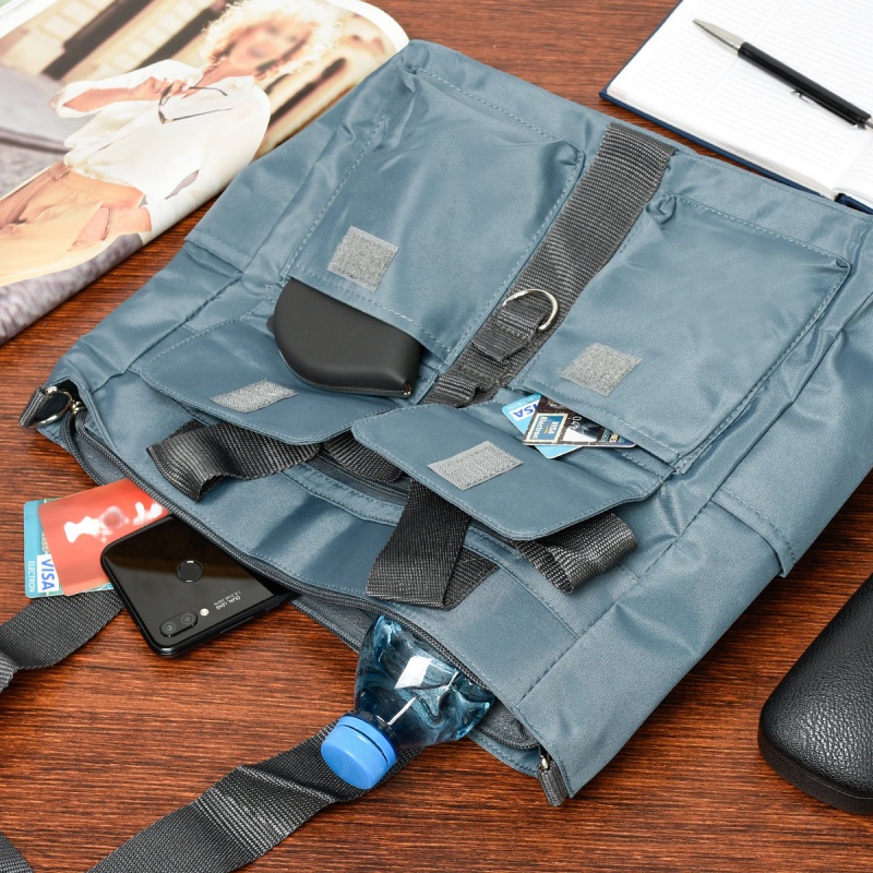 Dámska šedá kabelka ASTERY