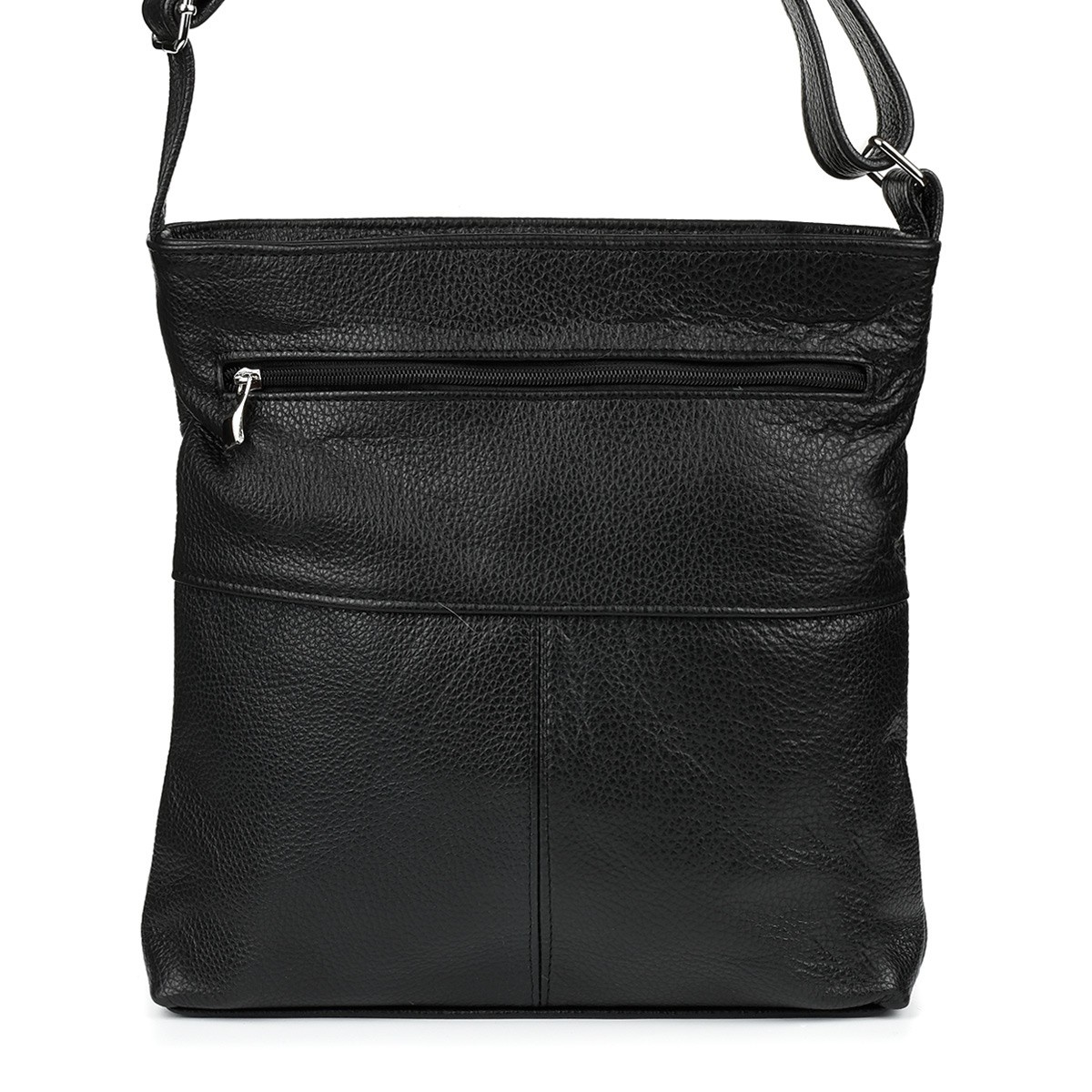 Čierna kožená kabelka BELTIMORE ATRAKTIV