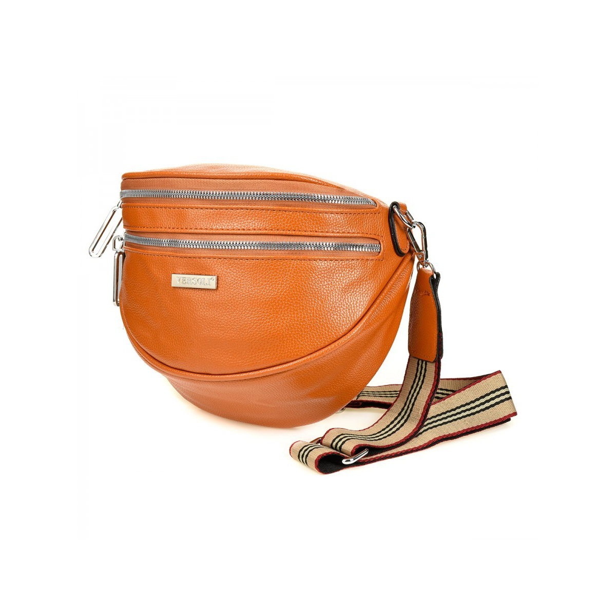 Horčicová kabelka VERSOLI CROSS