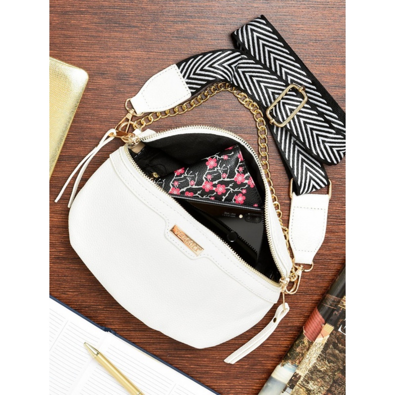 Dámska biela ľadvinka BENITA