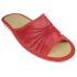 Červené dámske papuče