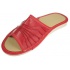 Červené dámske papuče