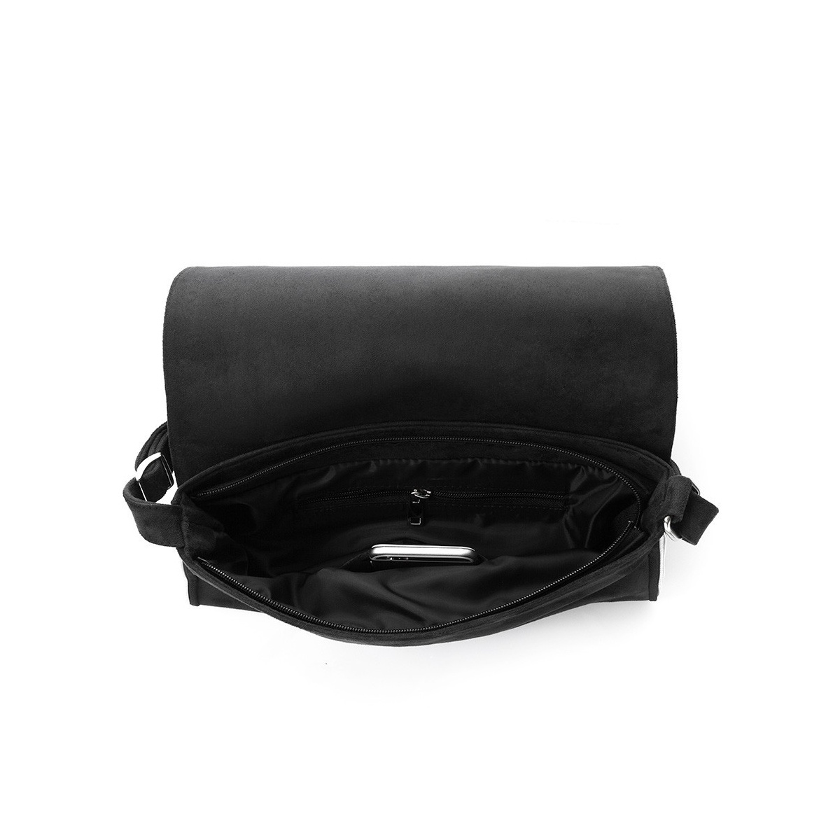 Čierna dámska crossbody kabelka Bridget