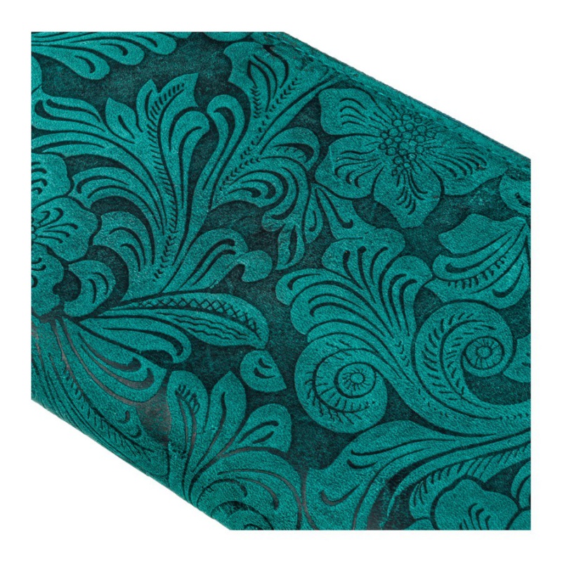 Kožená zelená dámska peňaženka BRENNA