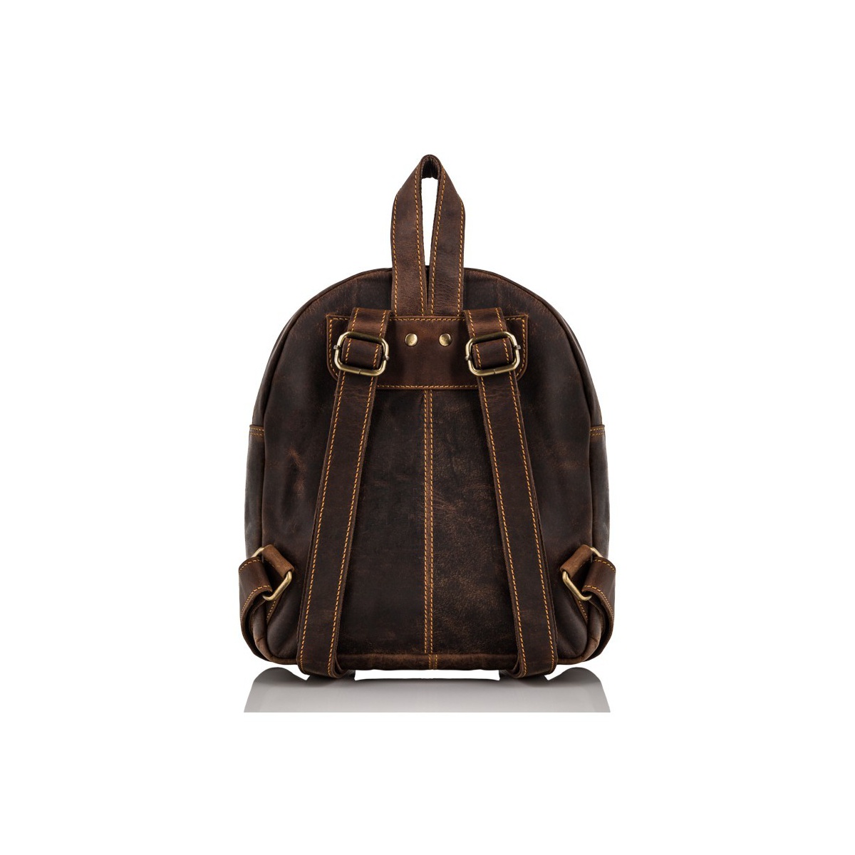 Kožený dámsky vintage batoh