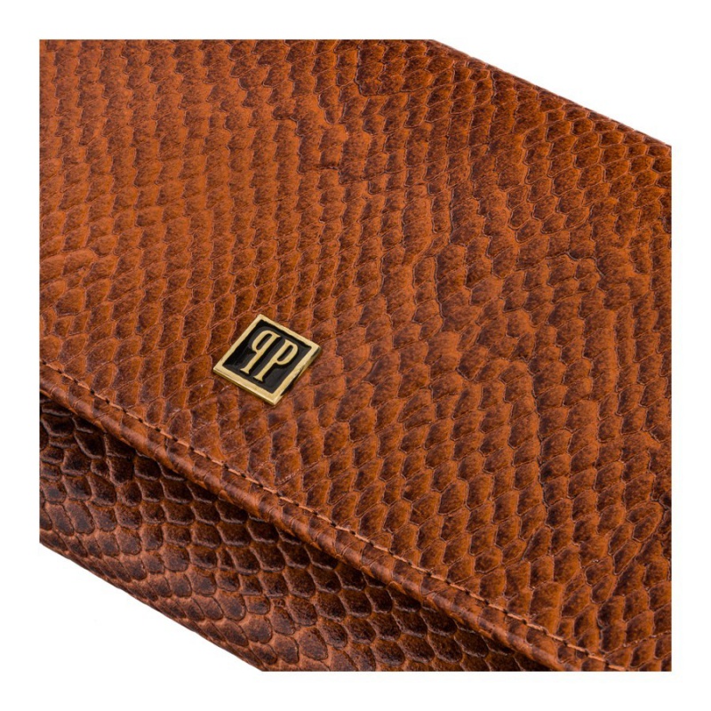 Hnedá kožená dámska peňaženka Paolo Peruzzi