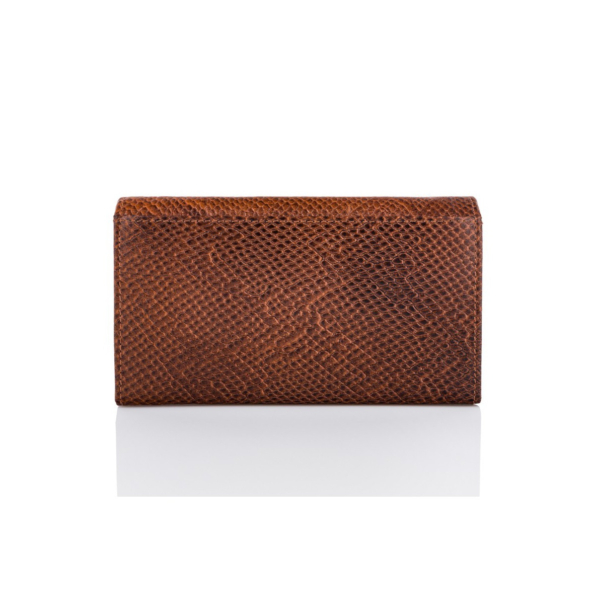 Hnedá kožená dámska peňaženka Paolo Peruzzi