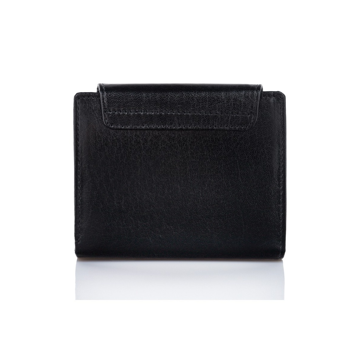 Dámska čierna kožená peňaženka Paolo Peruzzi