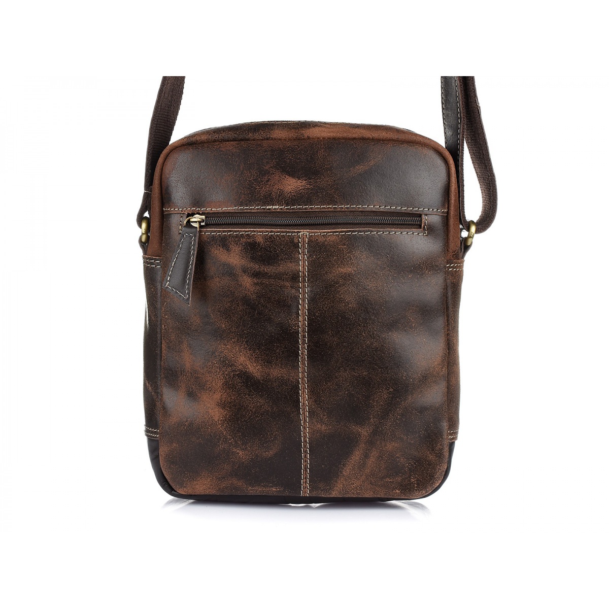 Kožená pánska crossbody taška NUBUK Wild