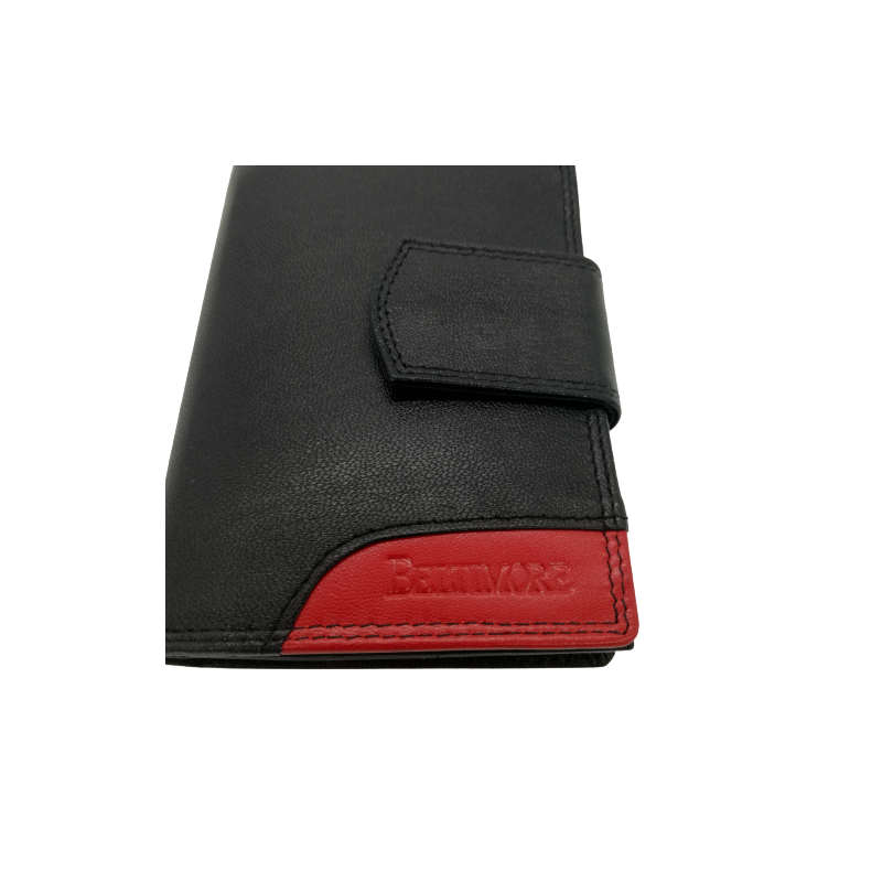 Kožená peňaženka Beltimore TOP - čierna