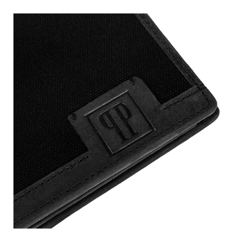 Pánska čierna peňaženka Peruzzi