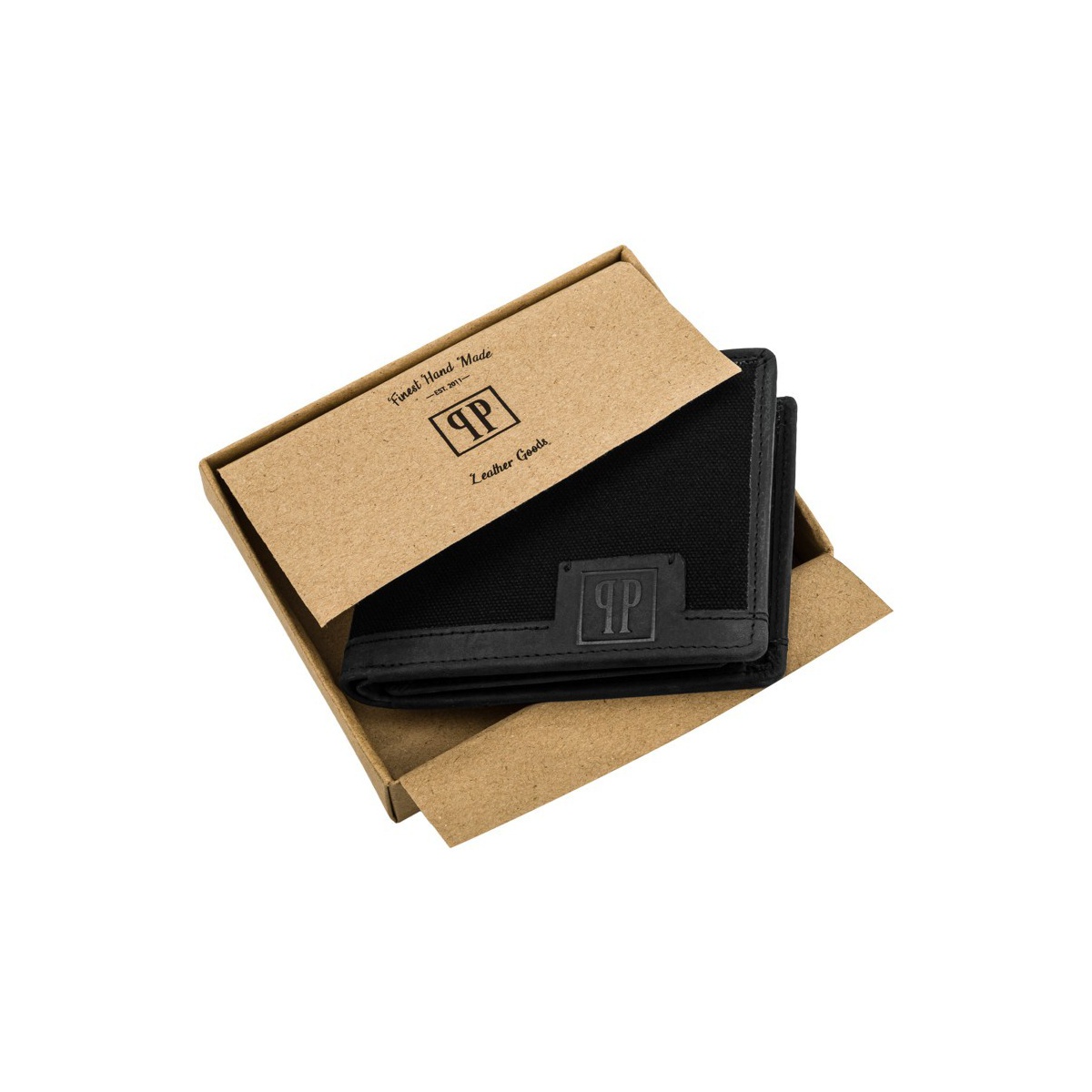 Pánska čierna peňaženka Peruzzi