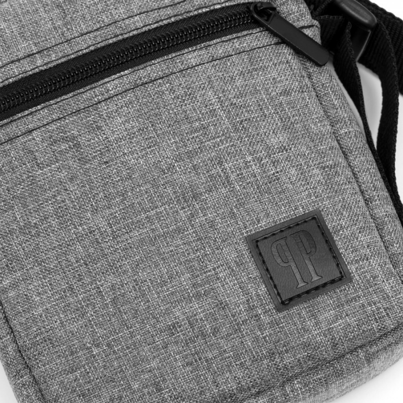 Šedá crossbody taška PP