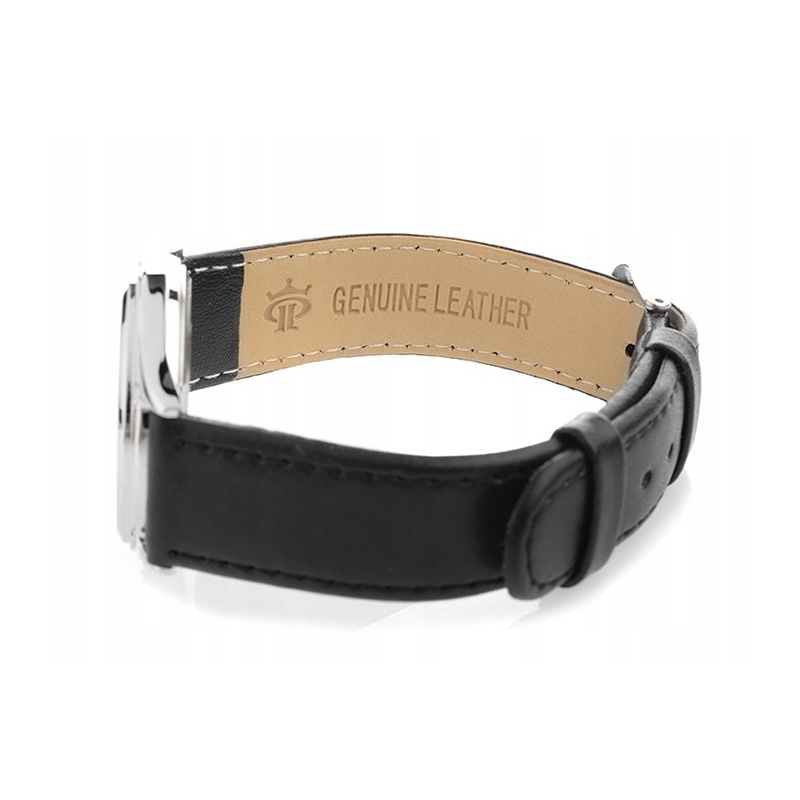 Pánske hodinky s koženým remienkom DEREK