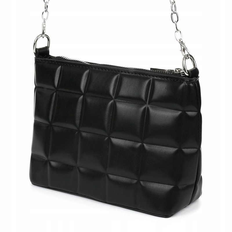 Čierna dámska kabelka na rameno LORETTA