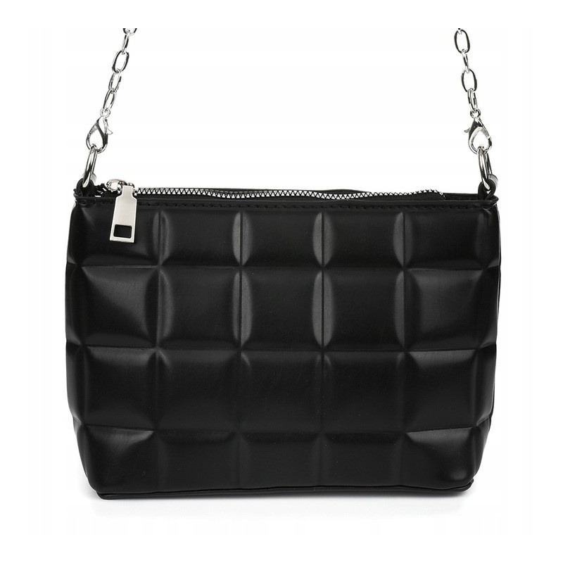 Čierna dámska kabelka na rameno LORETTA