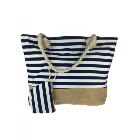 Dámska plážová pruhovaná taška SANDY