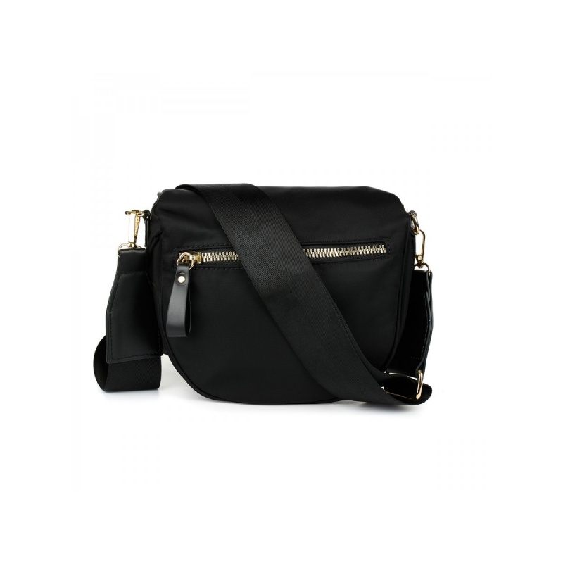 Dámska čierna crossbody kabelka ARETA