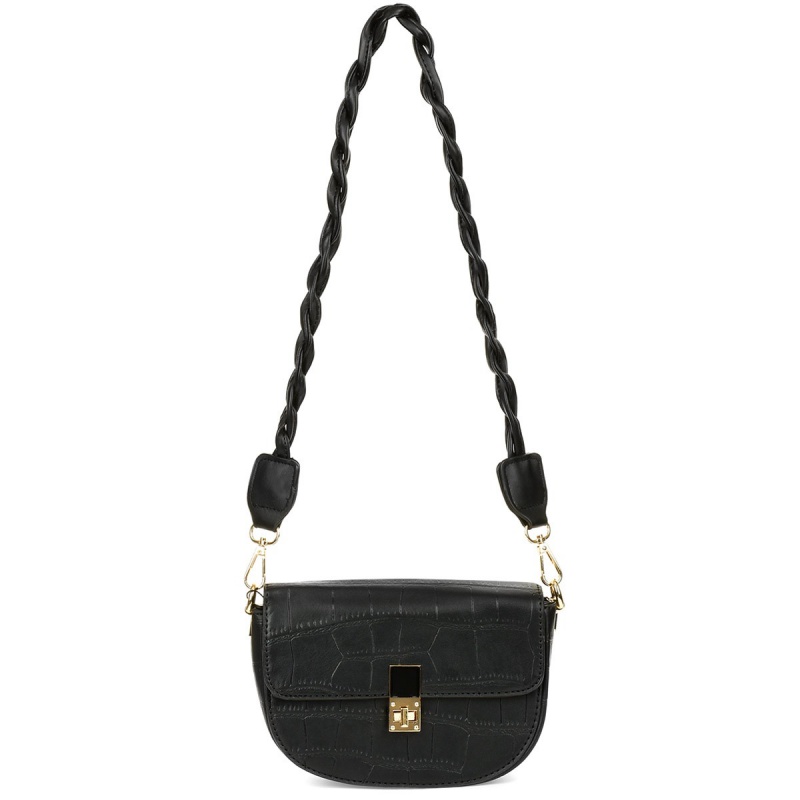 Dámska čierna kabelka AMY