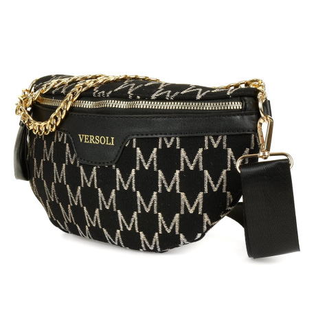 Čierna crossbody kabelka LOTTY