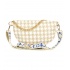 Béžovobiela crossbody kabelka PENNY
