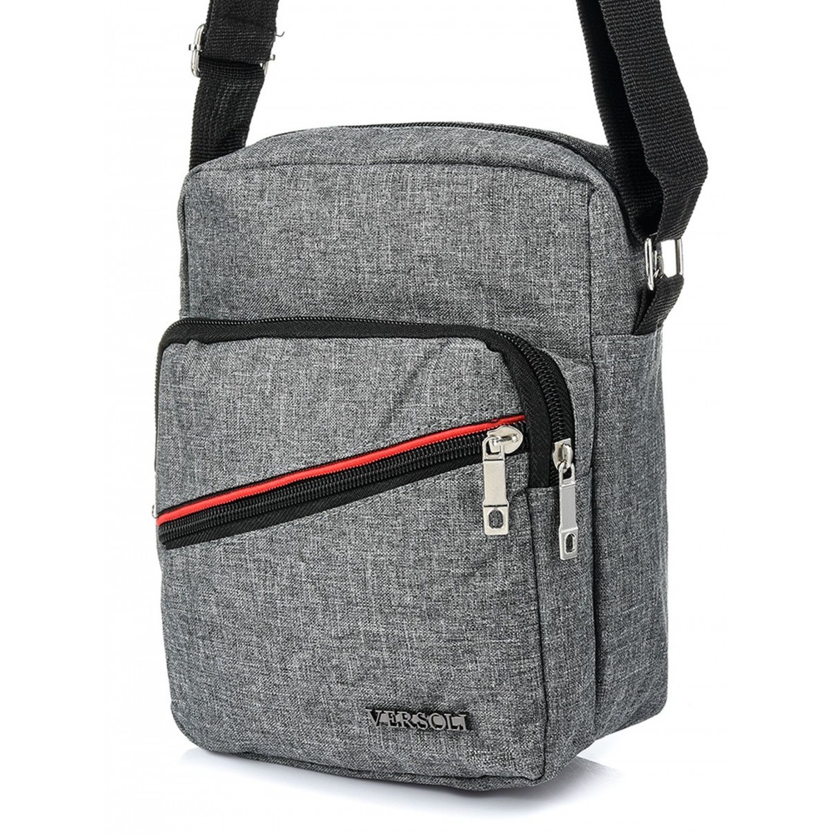 Šedá pánska crossbody taška ALVIN