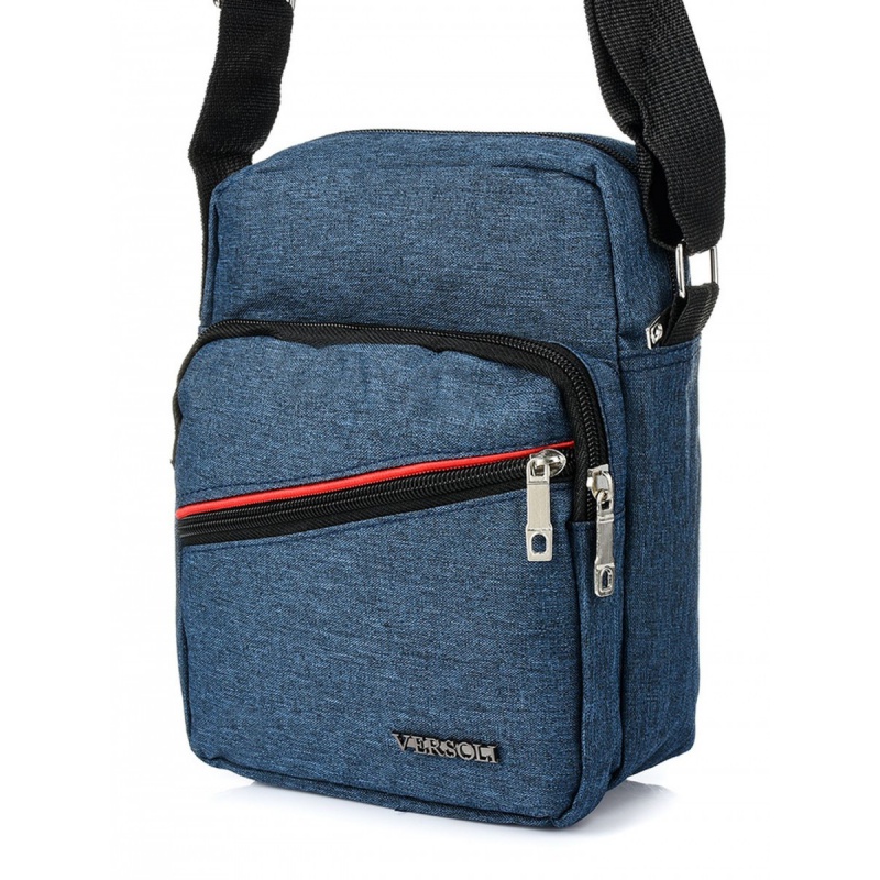 Modrá pánska crossbody taška ALVIN