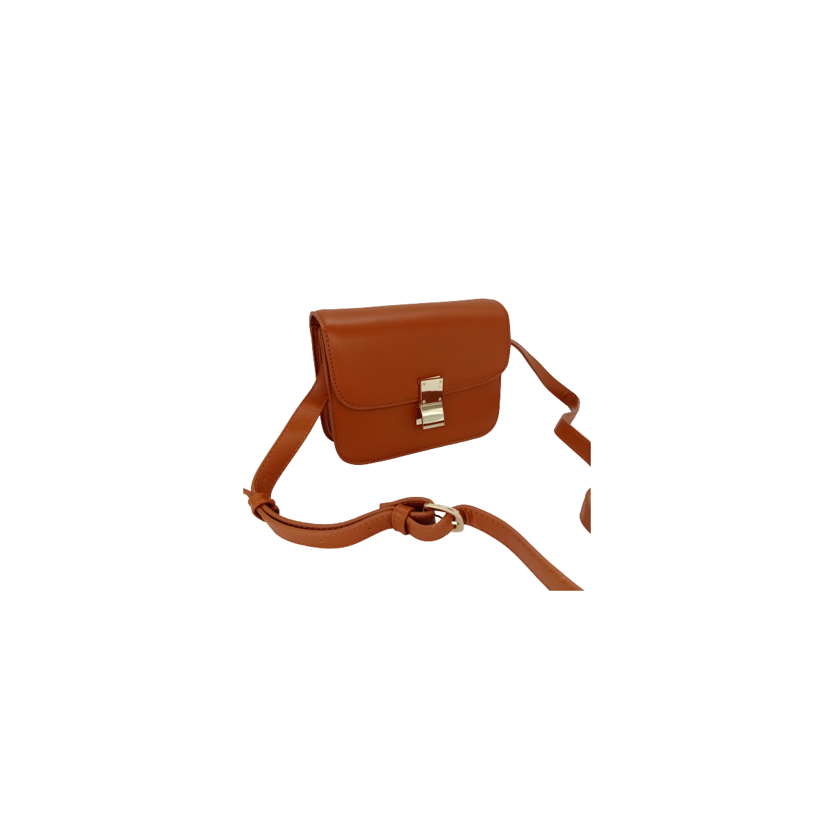 Hnedá dámska crossbody – ELEGANCIA