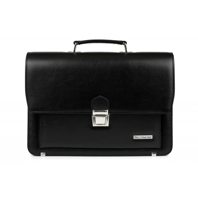 Čierna pánska veľká aktovka do ruky