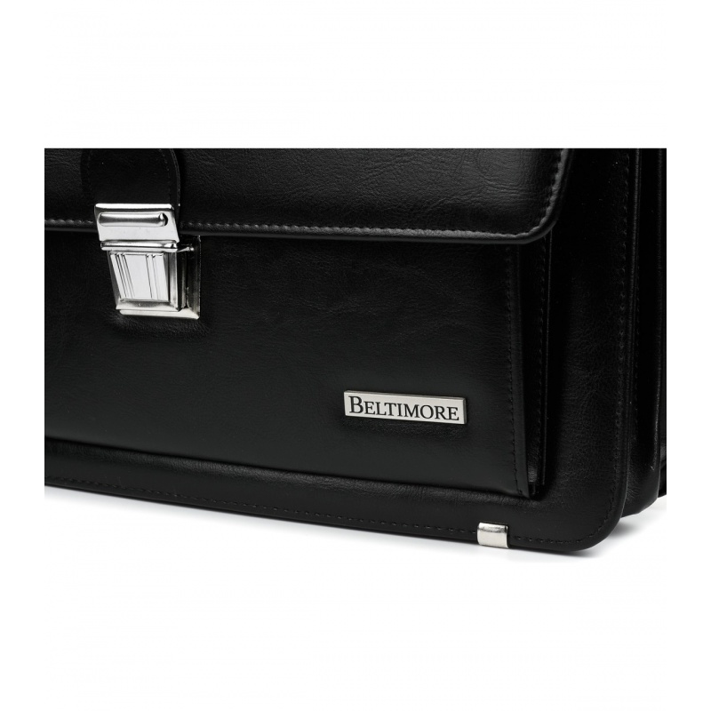 Čierna pánska aktovka DAMAN