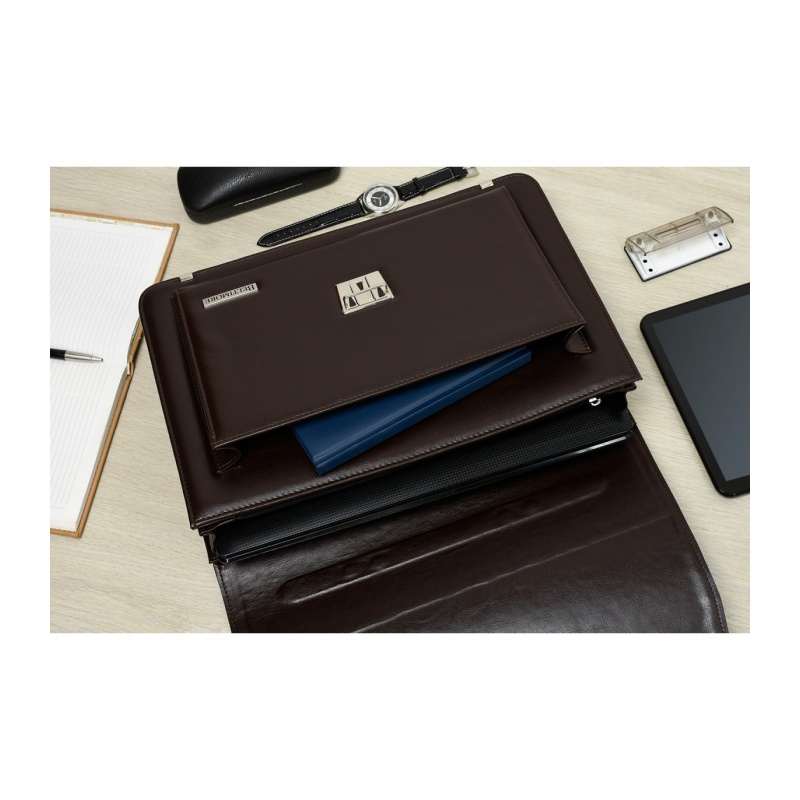 Hnedá pánska aktovka VINCENT