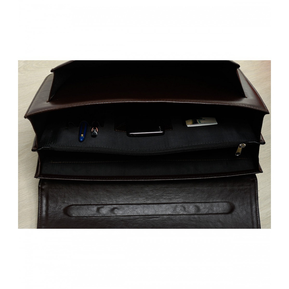 Hnedá pánska aktovka VINCENT